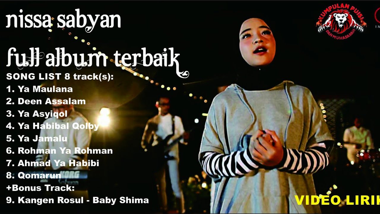 NISSA SABYAN Full Album Terbaik Y(Video Lirik) Sholawat 2019 - YouTube