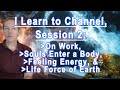 I Learn to Channel, Session 2: On Work, Souls Entering Bodies, Feeling Energy, Earth's Life Force