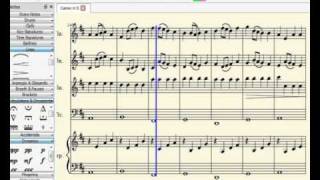 Canon in D (Original score arranged in MuseScore)