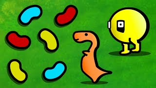 Solving Puzzles By Turning BEANS Into MONSTERS! - Beans and Nothingness