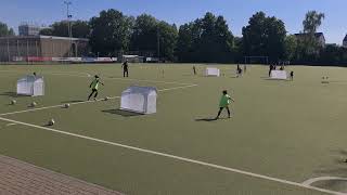 FUNino Trainingsübung - 3 gegen 0 im Gegenstrom (U9)