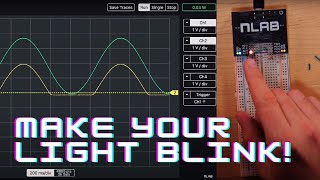 Blink an LED with the nLab App!