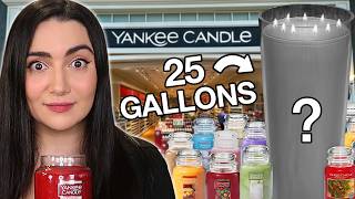 I Melted Every Yankee Candle Together Into A Giant Candle