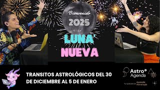 🌑 Año Nuevo, Luna Nueva en Capri - Tránsitos astrológicos del 30 de diciembre al 5 de Enero 🌟