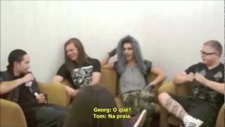 Tokio Hotel Entrevista Billboard - Moscou, Rússia (03.06.11)