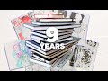 SKETCHBOOK TOUR of ★ALL★ of my sketchbooks! (ages 11-20)