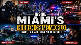 Inside Miami’s Hidden Crime World | SWAT, Carjackers & Night Patrols