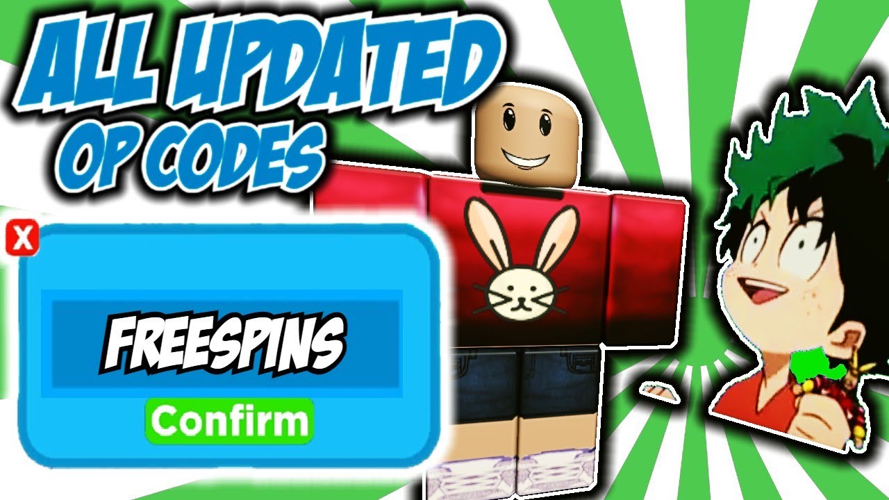 ALL NEW SECRET *OP* CODES! 🦸 Roblox My Hero Rising Codes 🦸 - YouTube