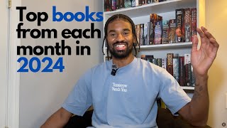 My Top Books from each month (2024)