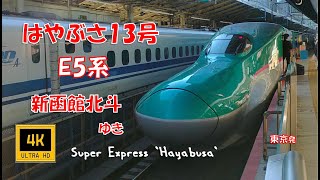 東北・北海道新幹線 はやぶさ13号 新函館北斗ゆき(車窓)　Tohoku・Hokkaido Shinkansen. Hayabusa No.13. For Shin-Hakodate-Hokuto