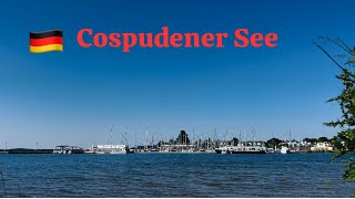 Cospudener See (4k) Experience the peace and beauty of the clear water