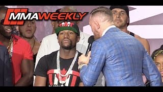 Conor McGregor Says Floyd Mayweather Can't Read and Attacks How He Dresses