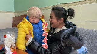 壮乡小妹今天来堂妹家玩，没想多年不见，小孩都有两个了【壮乡小妹】