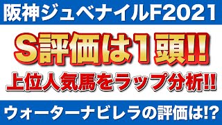 【阪神ジュベナイルフィリーズ2021 予想】ラップ適性S評価は1頭！ウォーターナビレラ、サークルオブライフなど上位人気馬をラップ分析！