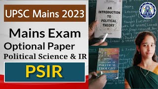 Political science Optional UPSC Syallbus Books Srategy #psir optional 2023