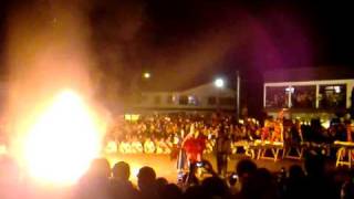 2010　古平町琴平神社例祭　みどり公園　火くぐり　１