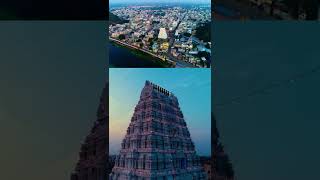 Aerial View Of Srikalahastiswara Temple ,Srikalahasti …🙏 #srikalahasti #skht #shorts #temple