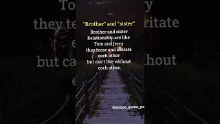 Motivation Thoughts🤔💭🤔💭🤔💭🤔💭 #shorts #viral #brother sister bond