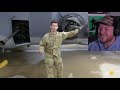 Royal Marine Reacts To Deadly AC-130 Gunship in Action Firing All Its Cannons!