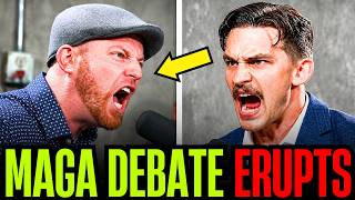 Brian Shapiro EXPOSES Trump’s Corruption In Face-To-Face MAGA Debates