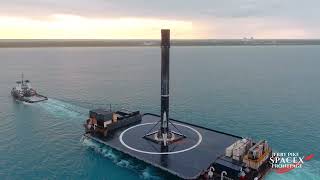 SpaceX B1058 now leads all Falcon 9 first stages with 16 successful launches and landings.