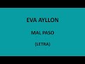 eva ayllon mal paso letra lyrics