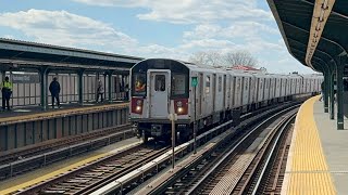 [EXTREMELY RARE] MTA NYCT: Not In Service R142A “Metroflex” Test Train bypassing Rockaway Boulevard