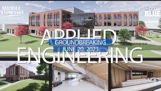 Preview of MTSU's New Applied Engineering Building Coming 2025