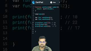 Dart Programming, Closures and Higher Order Function