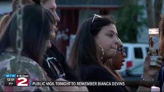 Bianca Devins vigil planned