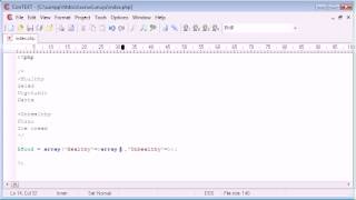 Beginner PHP Tutorial 40 Multi dimensional Arrays