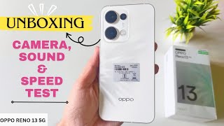 Oppo Reno 13 5g🔥 Unboxing,Camera Test ,Sound Test ,Full review and Speed Test