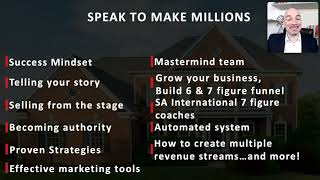 The 7-Figure Speaking Business Blueprint: Scale Your Stage to 7 Figures!