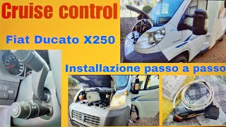 Installazione Cruise Control su Camper Fiat Ducato X250