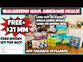 WALGREENS MID WEEK HAUL/ FREE MONEY TO SPEND 💃💃/ Channges to the app/ Learn Walgreens Couponing