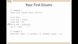 Lesson 18-Enumerations