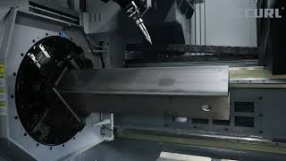 Unleashing the Future: ACCURL NEW TubeLINE P12036D Series Heavy Duty Tube Laser Cutter!