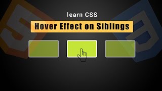 ✨ CSS Sibling Hover Effect Tutorial: Create Interactive Designs | HTML CSS | MZCode01 #css #coding