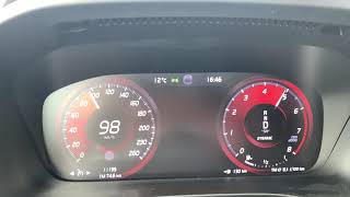 Volvo XC40 T3 163HP Geartronic R-Design 2020 Onboard Acceleration 0-150 km/h 4K