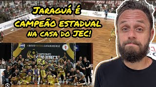 JARAGUÁ FAZ BARBA E CABELO - CAMPEÃO CATARINENSE