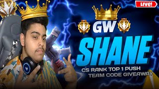 Back to back BOOYAH in BR Rank! 🥳 Full Map Gameplay with GW SHANE 😍 Free Fire LIVE