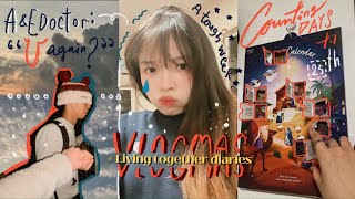 Vlogmas 03✿➠ 倒數月曆開箱 · 又一次敵不過寒流☃️｜長大就是，在憂慮中找幸福💊