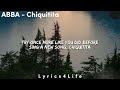 abba chiquitita lyrics