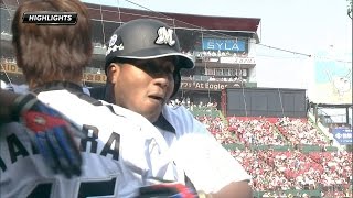 【プロ野球パ】デスパイネが逆転3ラン！ロッテが逆転勝ちで連敗4でストップ 2015/04/25 E3-7M