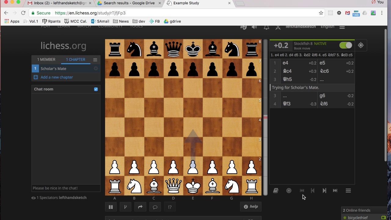 Lichess Study Demo Youtube