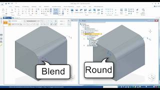Blend Round Solid Edge ST10