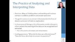 Preparing for the Next Generation Science Standards: The Practice of Analyzing and Interpreting Data