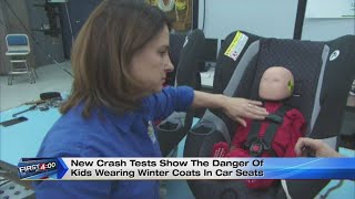 New results show dangers of winter coats in car seats