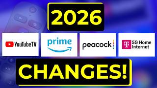 Big Streaming TV Changes for All of 2026!