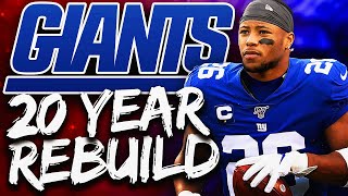 20 Year Rebuild of the New York Giants | Saquon Barkley Breaks Every Record! Madden 22 Franchise